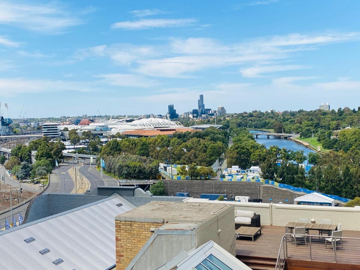 Flinders Street Apartments Melbourne Exteriör bild
