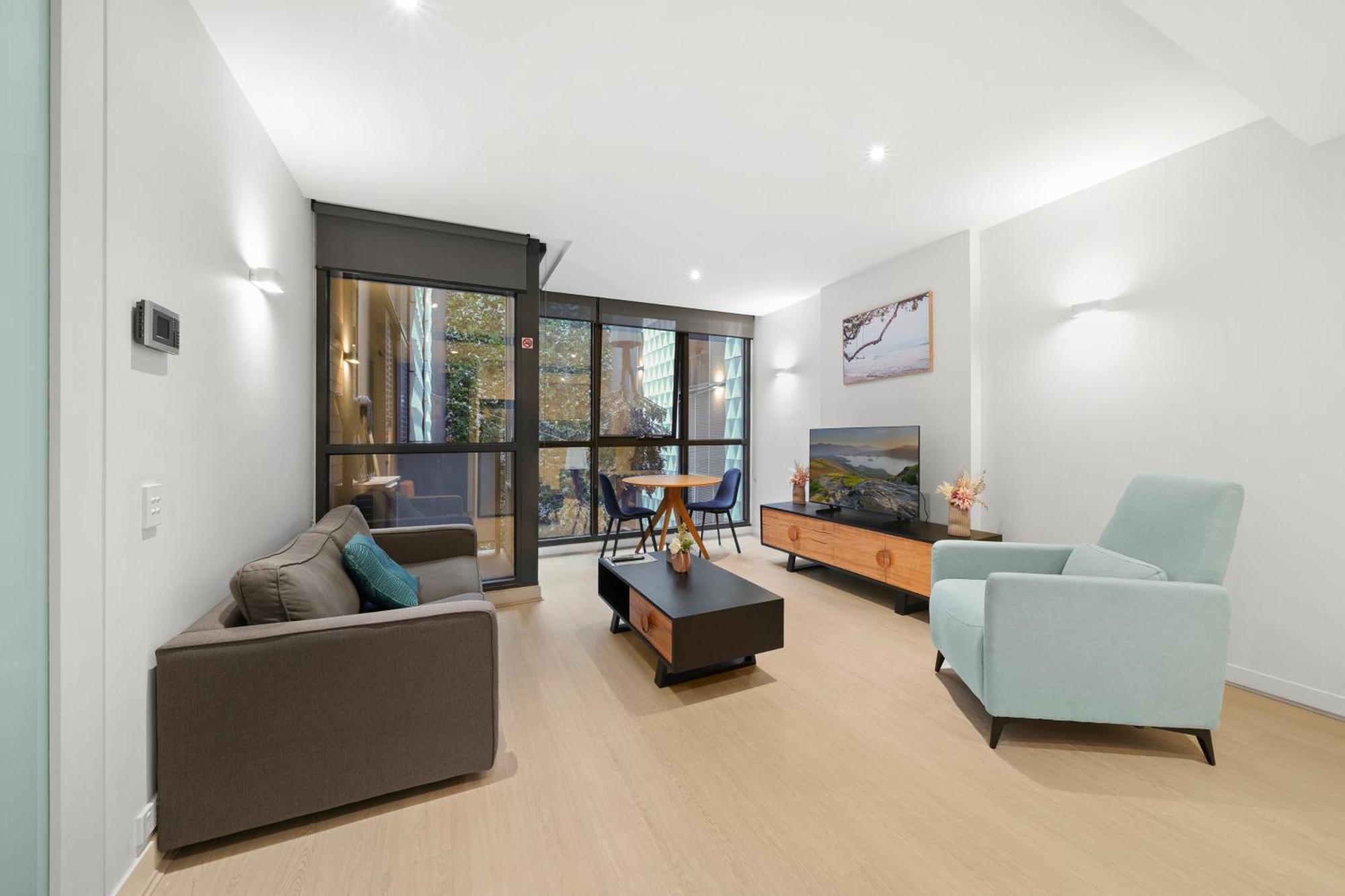 Flinders Street Apartments Melbourne Exteriör bild